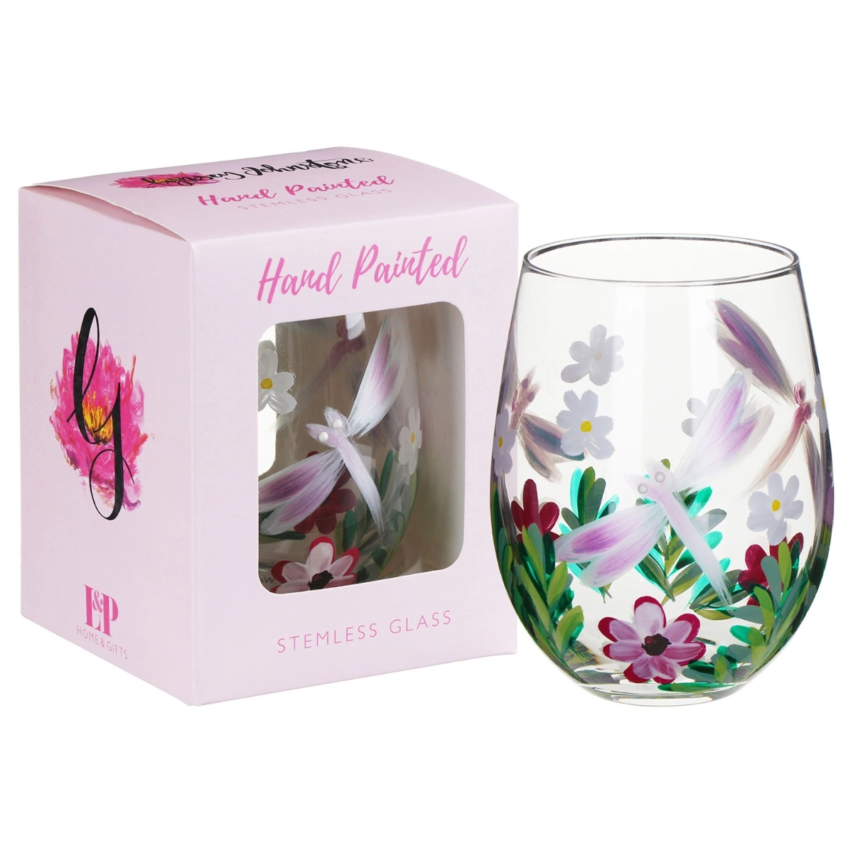 ČAŠA LESSER DRAGONFLY STEMLESS LP47362A