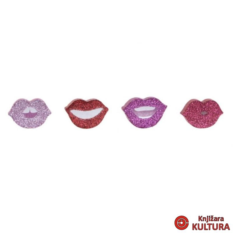 GUMICA ITEM SET 2 PS RUBBER 4X2,7X0,7 LIPS 4 MOD.