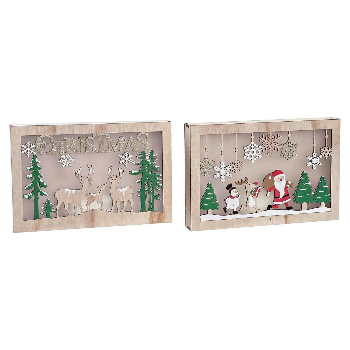 DECORATIVNO SVIJETLO ITEM WOOD LED 28X3X18 2 MOD.