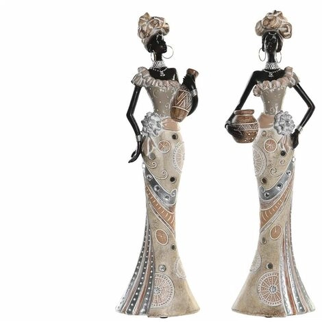 DEKORATIVNA FIGURA ITEM RESIN 10X7X33 AFRICAN 2 MOD.