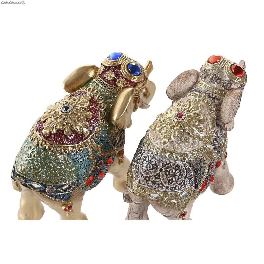 DEKORATIVNA FIGURA ITEM RESIN 13X5X12 ELEPHANT 2 MOD.