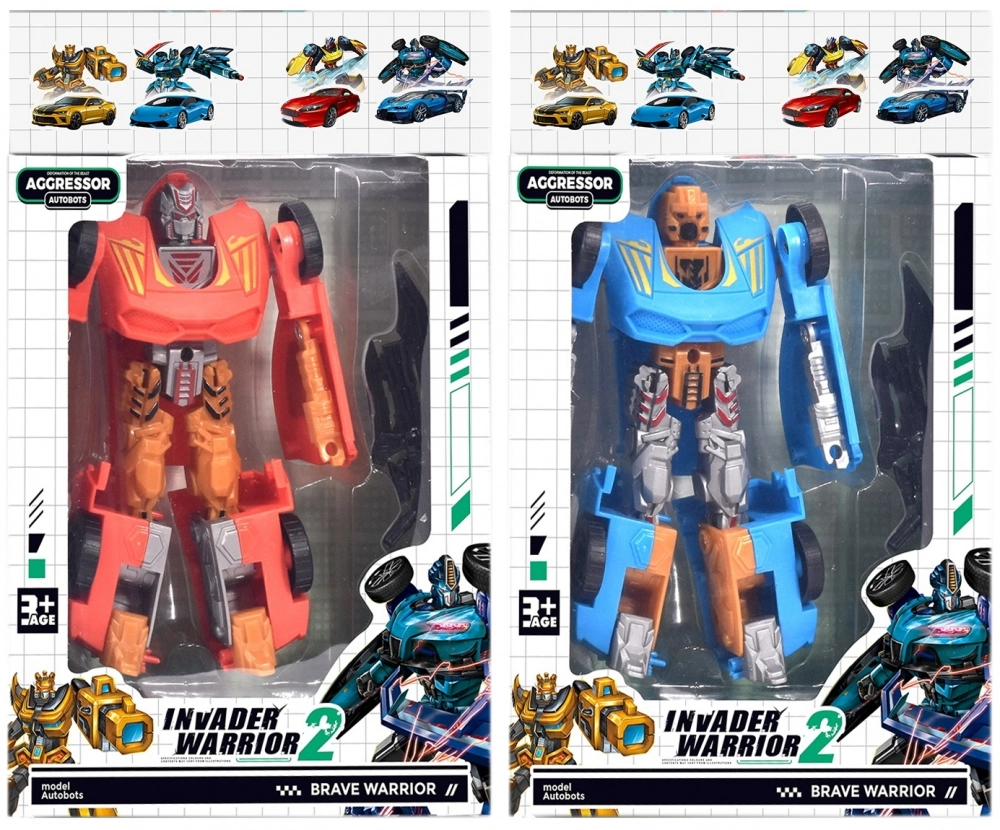 IGRAČKA EURO-TRADE ROBOT 2W1 CAR 502233