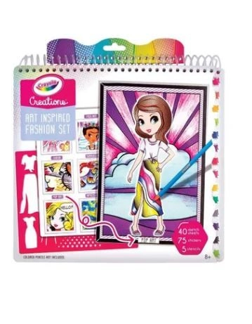 NOTES ZA CRTANJE CRAYOLA CREATIONS FASHION SKETCH SET 04-1178