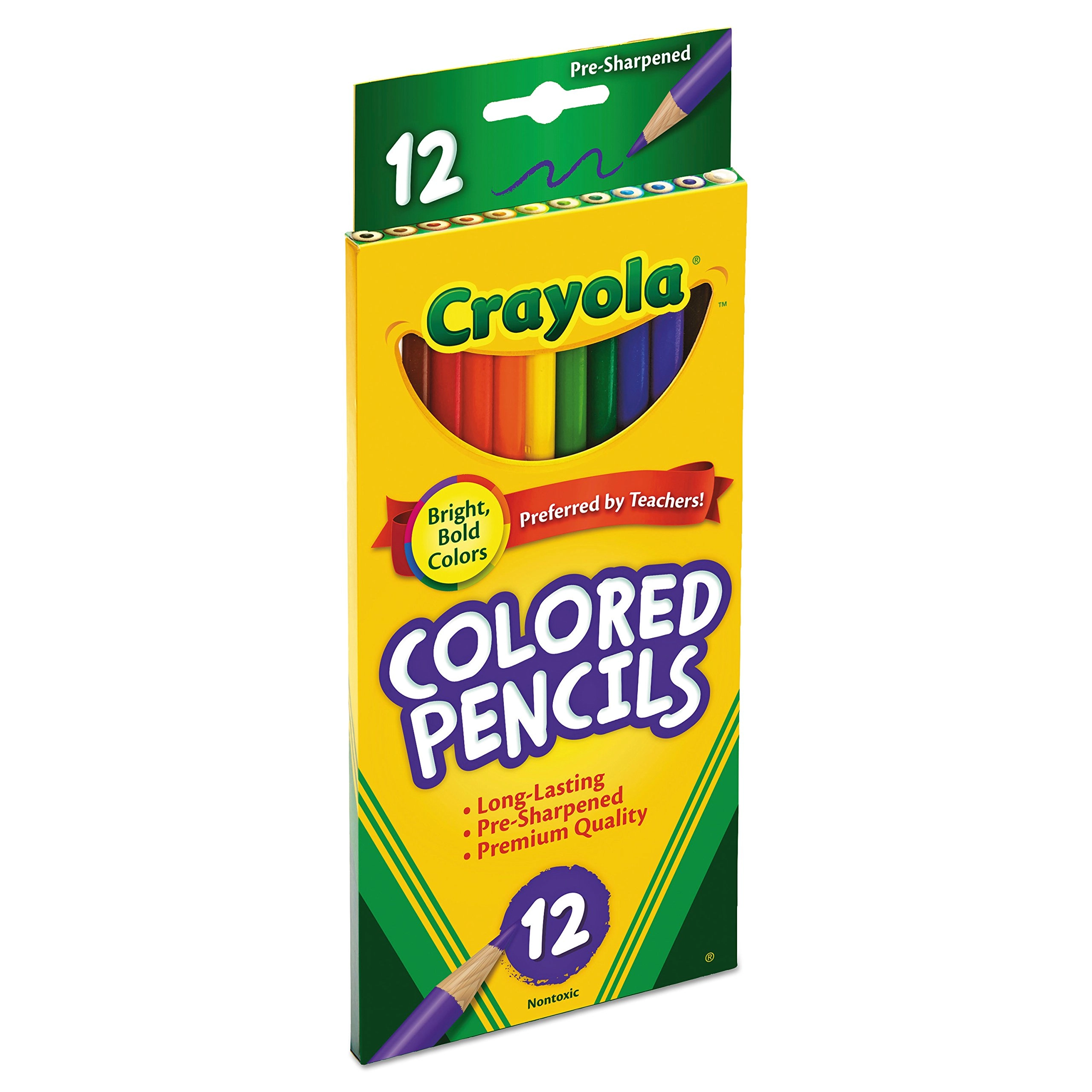 DRVENE BOJICE CRAYOLA COLOURED PENCILS 68-0012 12/1