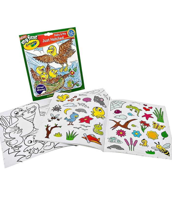 BOJANKA CRAYOLA MY FIRST COLOURING & STICKER KIT MK 81-0570