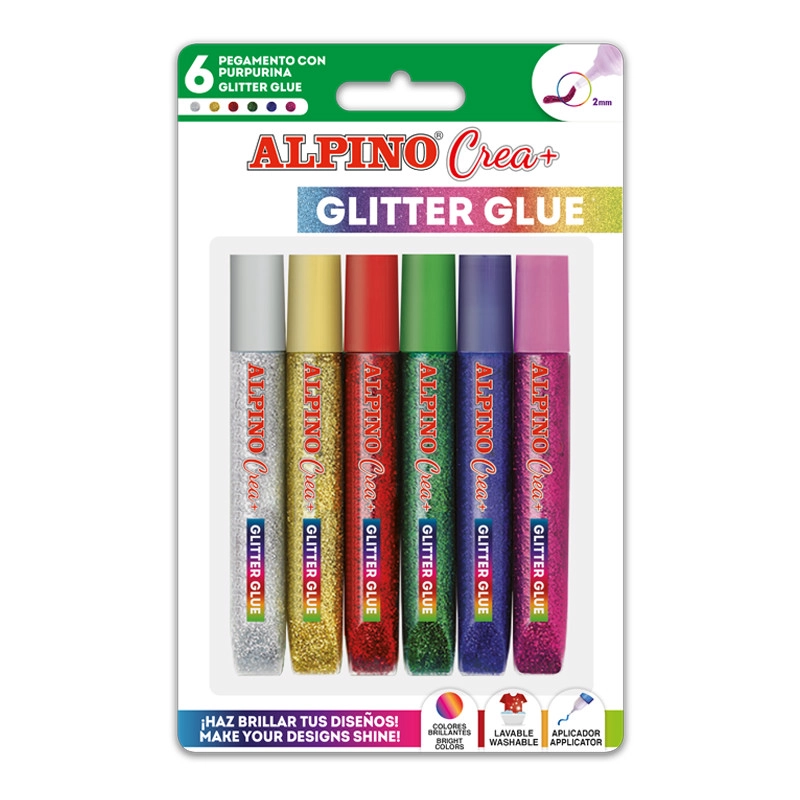 GLITTER GLUE MASATS ALPINO CLASSIC DE000015 6/1