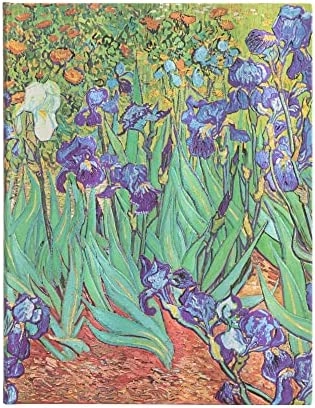ROKOVNIK PAPERBLANKS VAN GOGH'S IRISES MIDI
