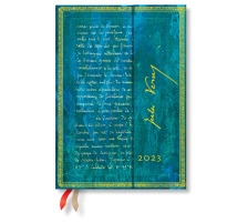 ROKOVNIK PAPERBLANKS MONATSKALENDER 2023 VERNE MIDI