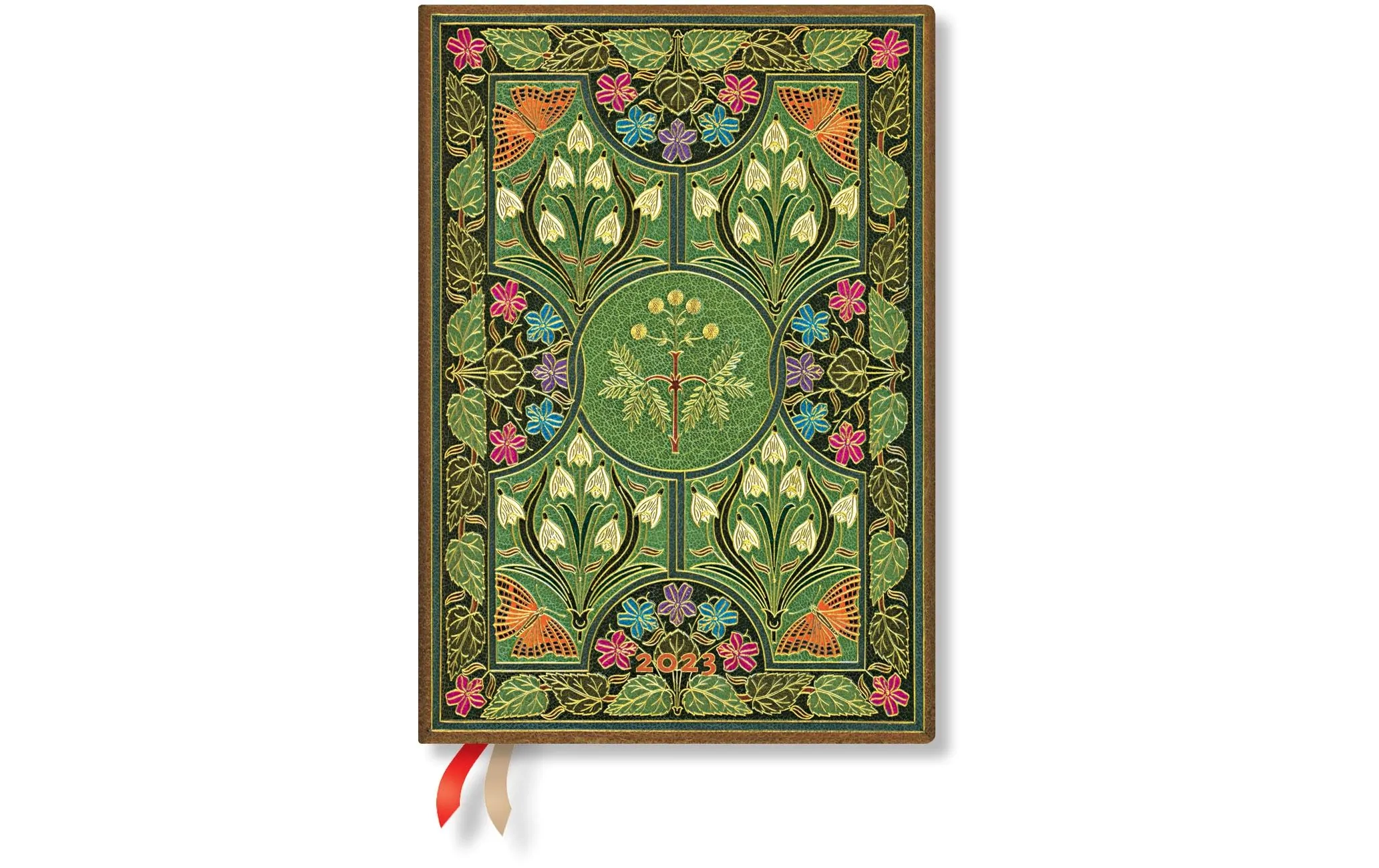 ROKOVNIK PAPERBLANKS MONATSKALENDER 2023 VERSO MIDI