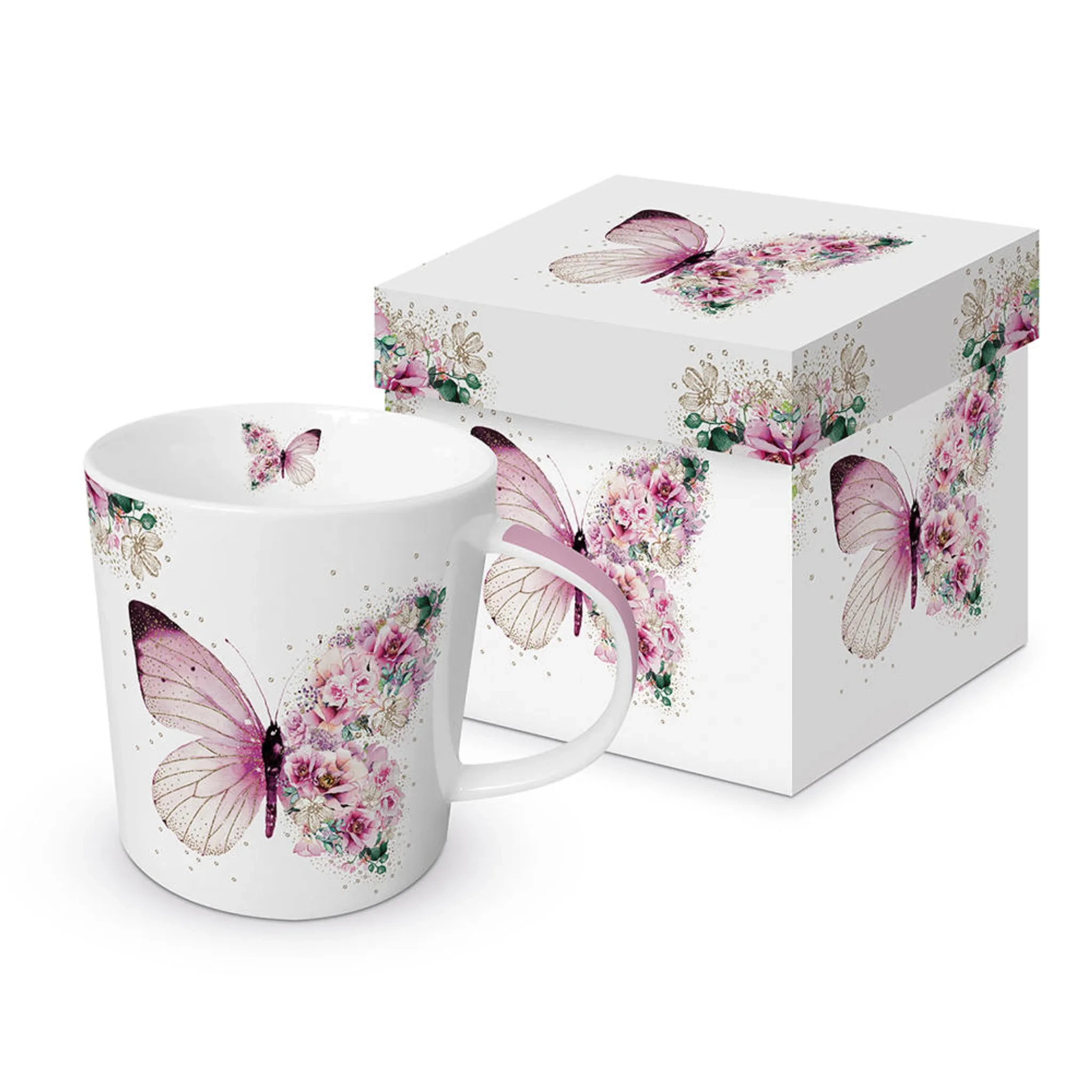ŠOLJA TREND MUG GB PPD BUTTERFLY FLOWERS 603961