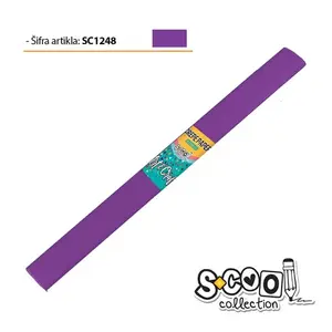 KREP PAPIR LILA 200X50CM NBK SC1248
