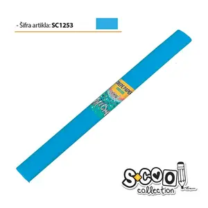 KREP PAPIR NEBO PLAVI 200X50CM NBK SC1253