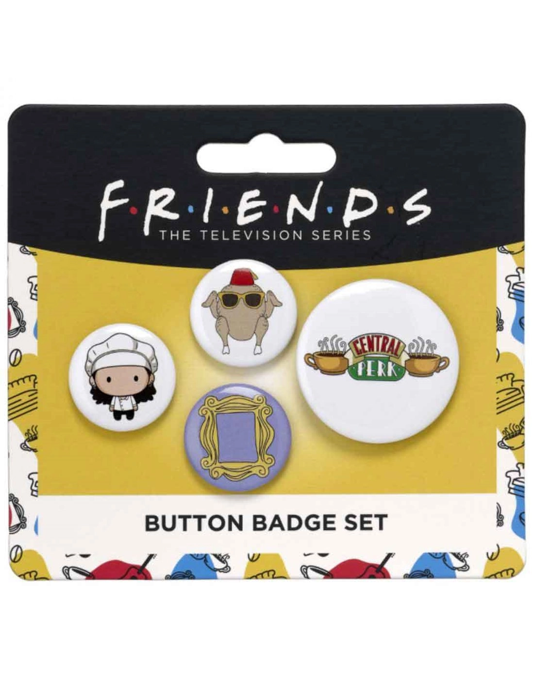 BEDŽ DISTRINEO FRIENDS MONICA EFTB0008 1/4			