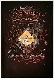 NOTES A5 DISTRINEO MARAUDER'S MAP HARRY POTTER MAP5161			