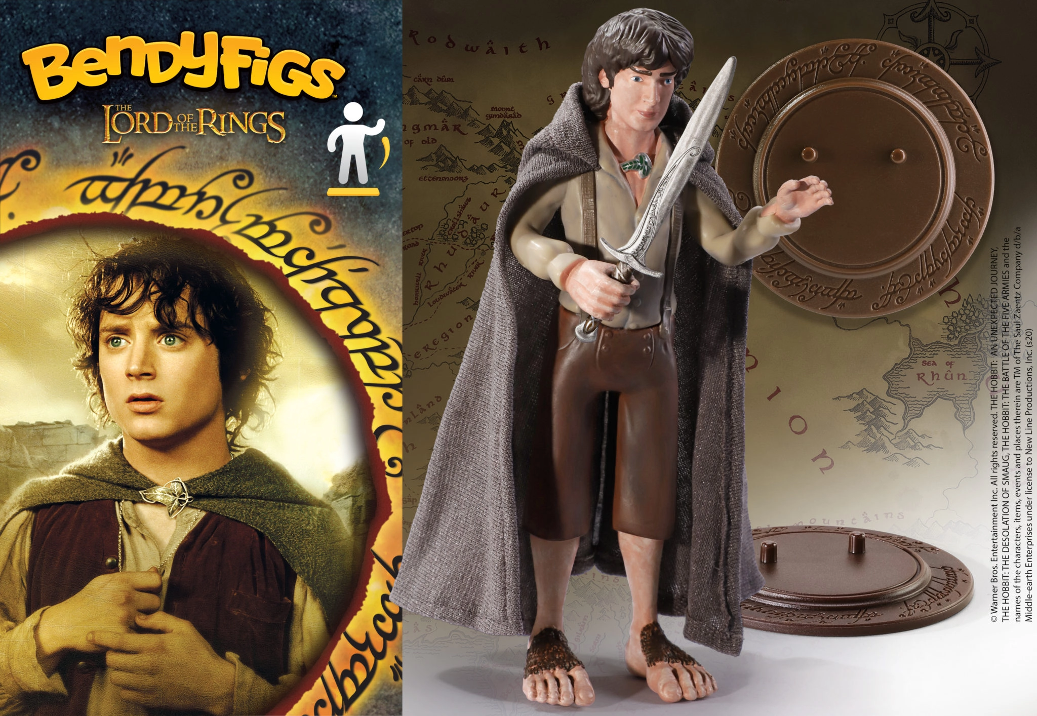 FIGURA TNC FRODO BAGGINS LORD OF THE RINGS NN2817				