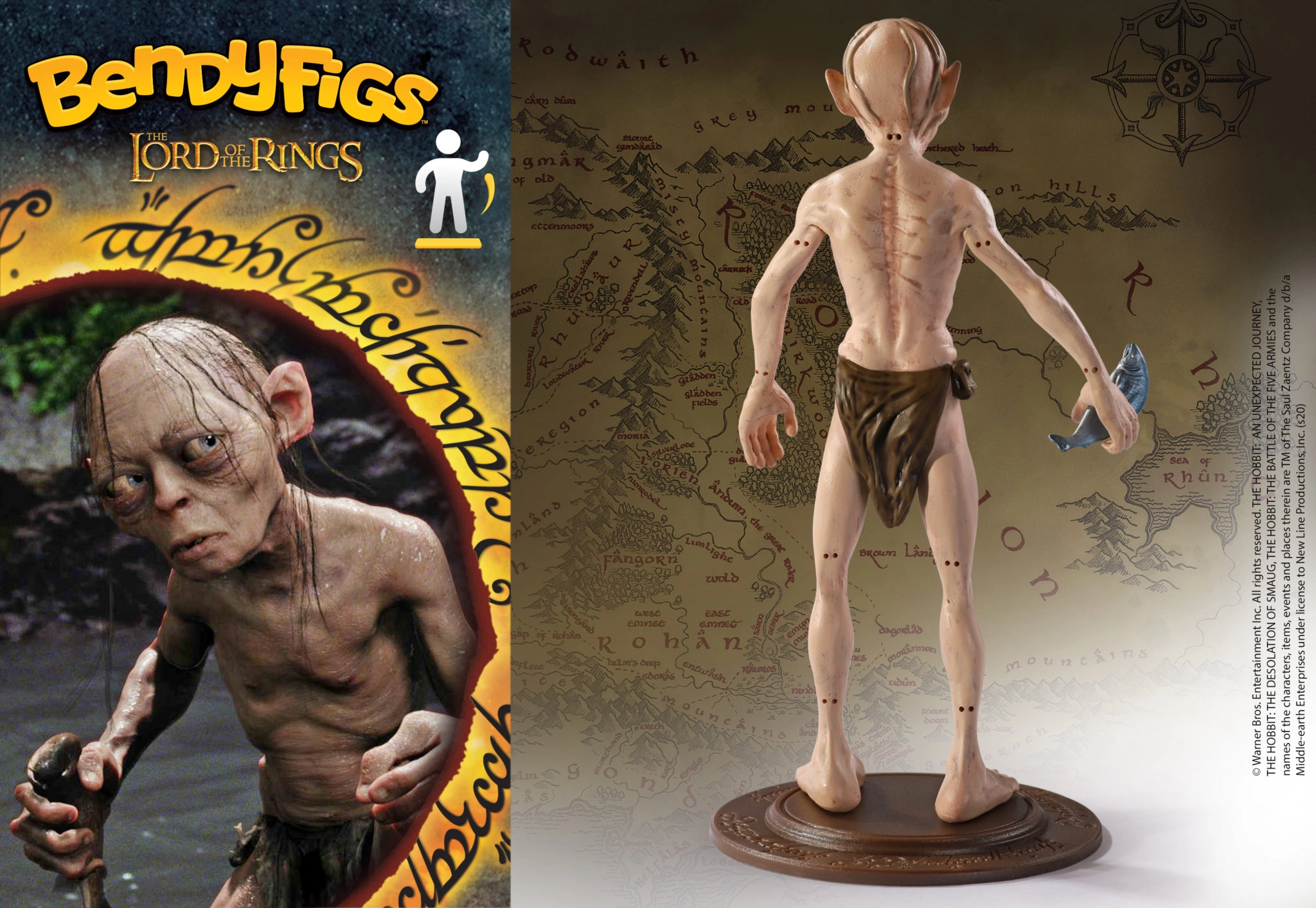 FIGURA TNC GOLLUM LORD OF THE RINGS NN2818				