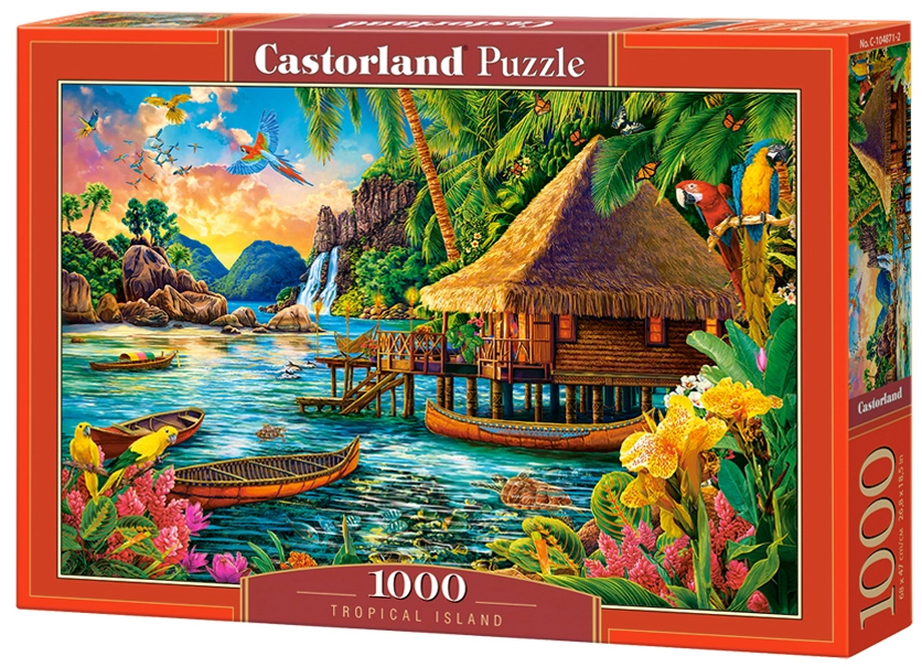 PUZZLE 1000 CASTOR TROPICAL ISLAND C-104871-2