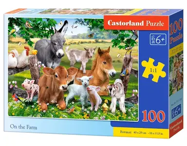 PUZZLE 100 CASTOR ON THE FARM B-111138