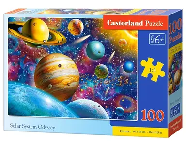 PUZZLE 100 CASTOR SOLAR SYSTEM ODYSSEY B-111077