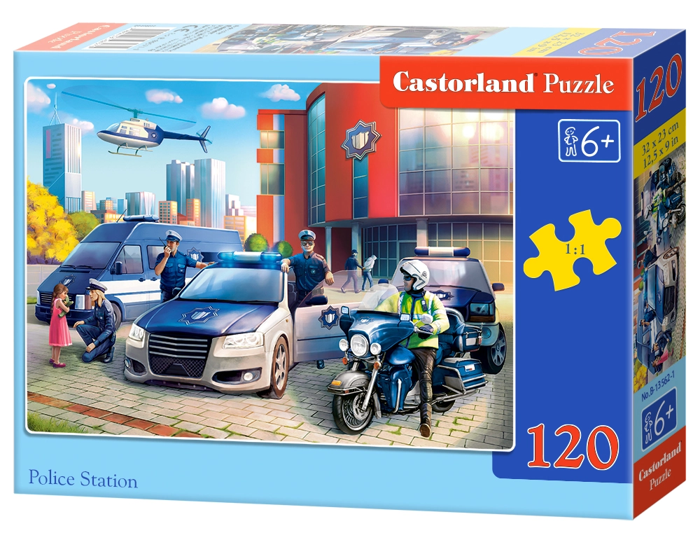 PUZZLE 120 CASTOR I POLICE STATION B-13562-1