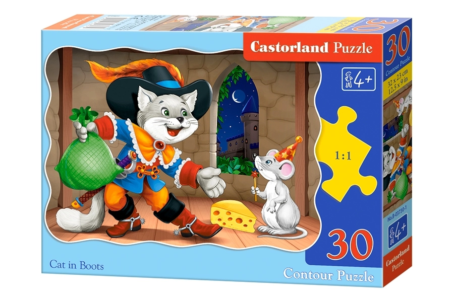 PUZZLE 30 CASTOR CAT IN BOOTS B-03730-1