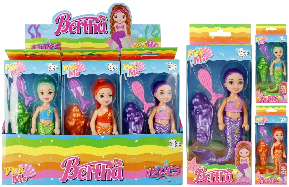 LUTKA SIRENA 15 CM EURO-TRADE 511512