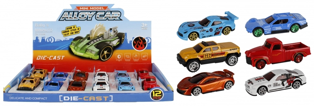 IGRAČKA MET AUTO 7 CM EURO-TRADE 510451