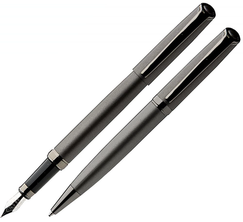 SET HEMIJSKA OLOVKA I NALIVPERO W-AURORA ANTRACIT 1951214 (1)