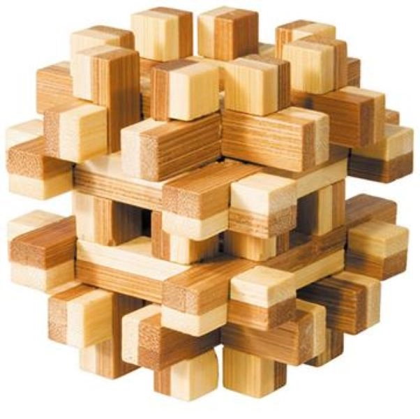 IQ-TEST FRIDOLIN WOODEN PUZZLE MAGIC-BLOCKS 17493
