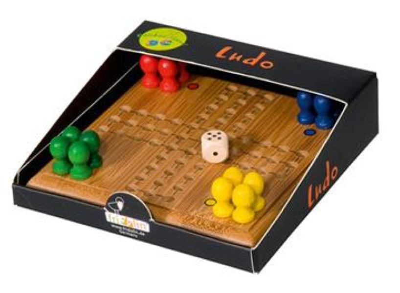 DRVENA IGRA FRIDOLIN LUDO BAMBOO GAME 17641