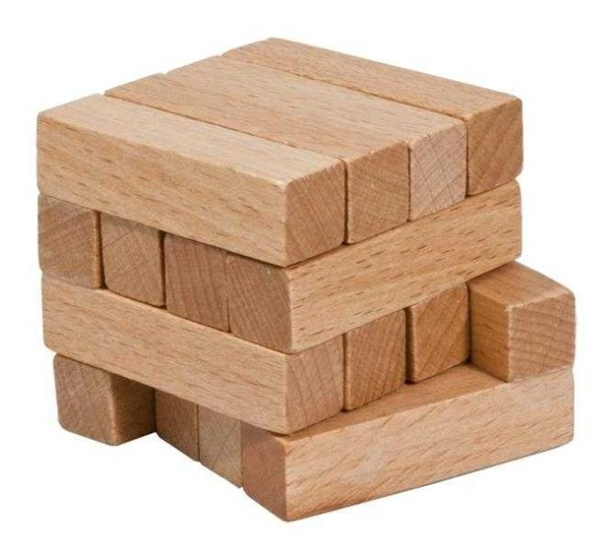 IQ-TEST FRIDOLIN BOX 4 SQUARE STICKS 17314