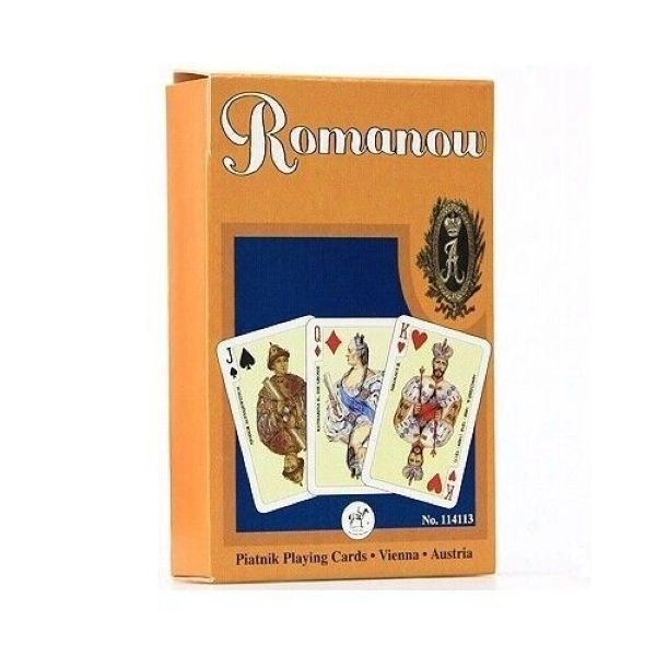 KARTE ROMANOV PIATNIK BRIDGE 55 KARATA SF 114113