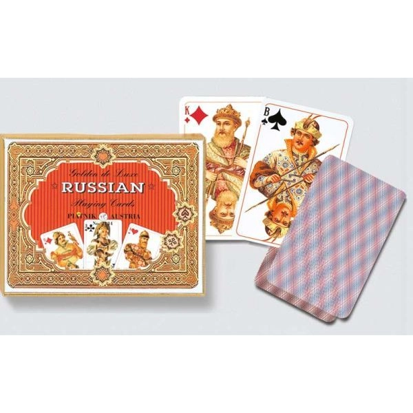 KARTE GOLDEN RUSSIAN PIATNIK BRIDGE WK 2/1