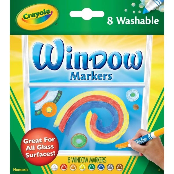 MARKERI ZA PROZOR CRAYOLA WINDOW MARKERS 58-8165 8/1