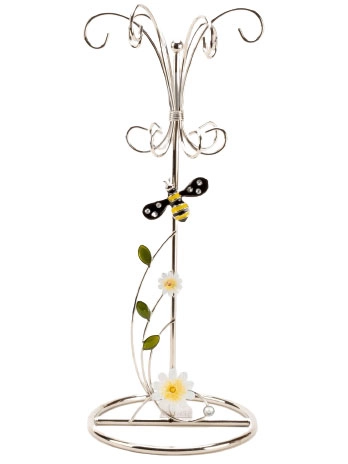 DRŽAČ ZA NAKIT WIDDOP SOPHIA GLASS & BUMBLE BEE SP3126JH