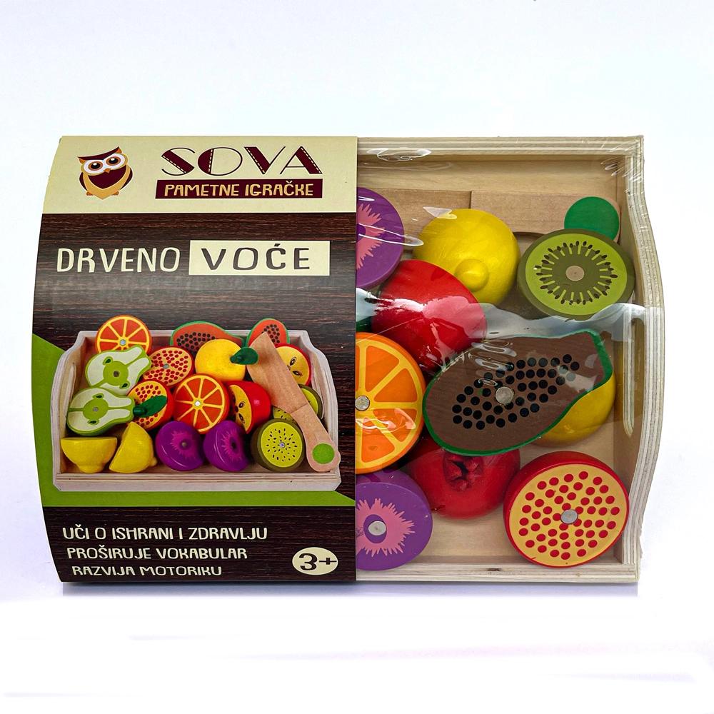 SOVA DRVENO VOĆE NA TACNI 31