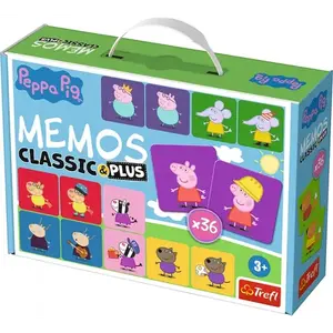MEMO IGRA TREFL CLASSIC&PLUS  PEPPA PIG 02270