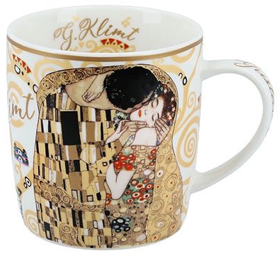 ŠOLJA HANIPOL G. KLIMT, KISS, CREAM BACKGROUND 532-3101