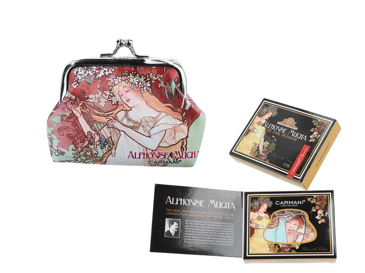 NOVČANIK ZA SITAN NOVAC  HANIPOL  A. MUCHA SPRING 021-3602