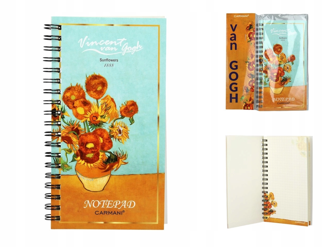 NOTES HANIPOL V. VAN GOGH, SUNFLOWERS 021-5043