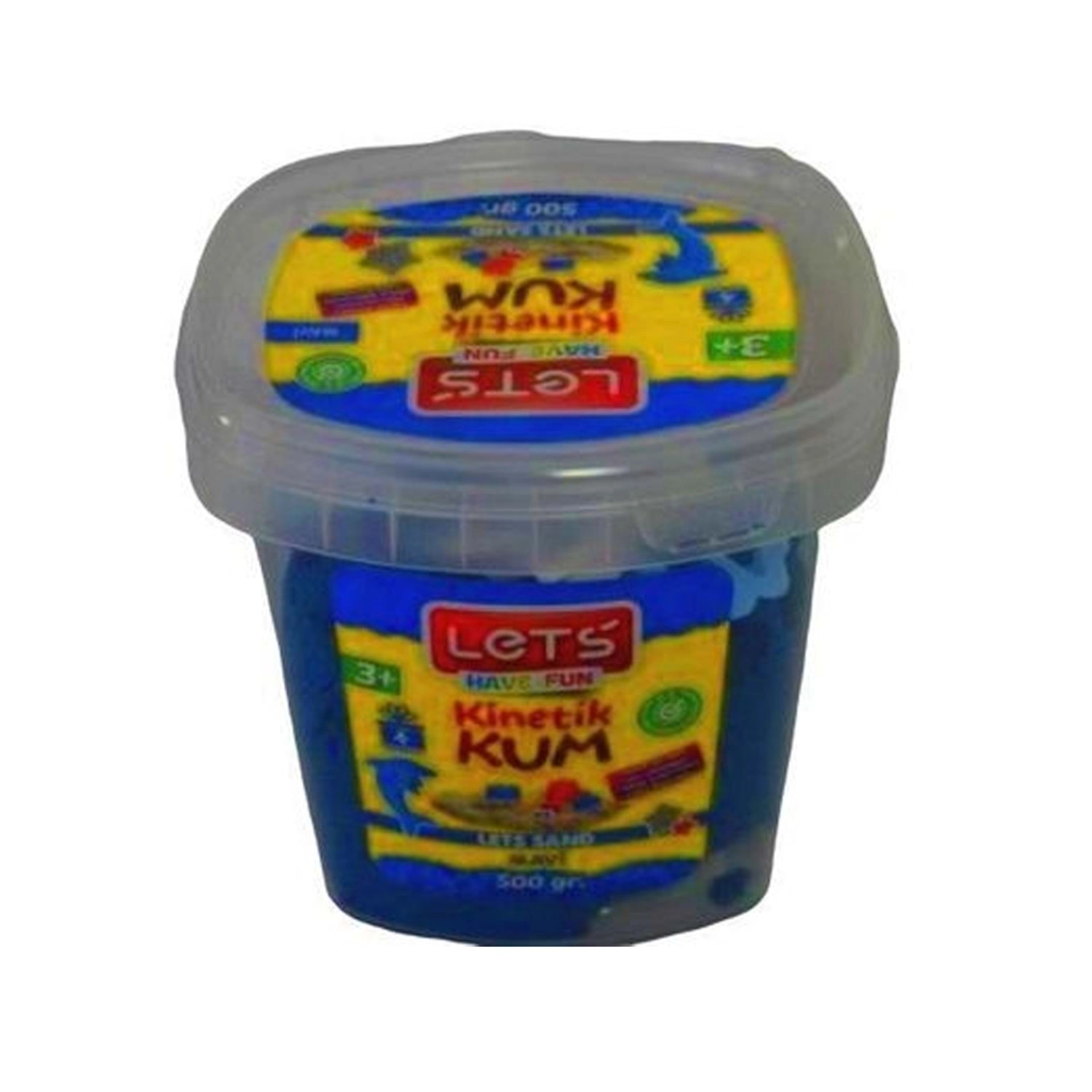 KINETIČKI PIJESAK 500G LETS PLAVI L-10158 (18)
