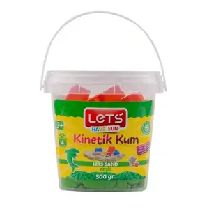 KINETIČKI PIJESAK 500G LETS ZELENI L-10163 (18)