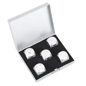 KOCKICE ZA IGRU WIDDOP SILVER BRUSHED HM2190