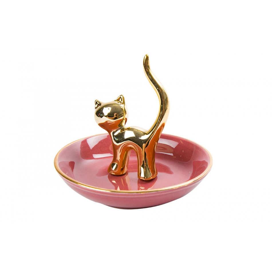 DRŽAČ ZA NAKIT BALVI GATTO GOLDEN 27305