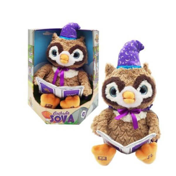 PLIŠ GOSPOĐA SOVA 70603