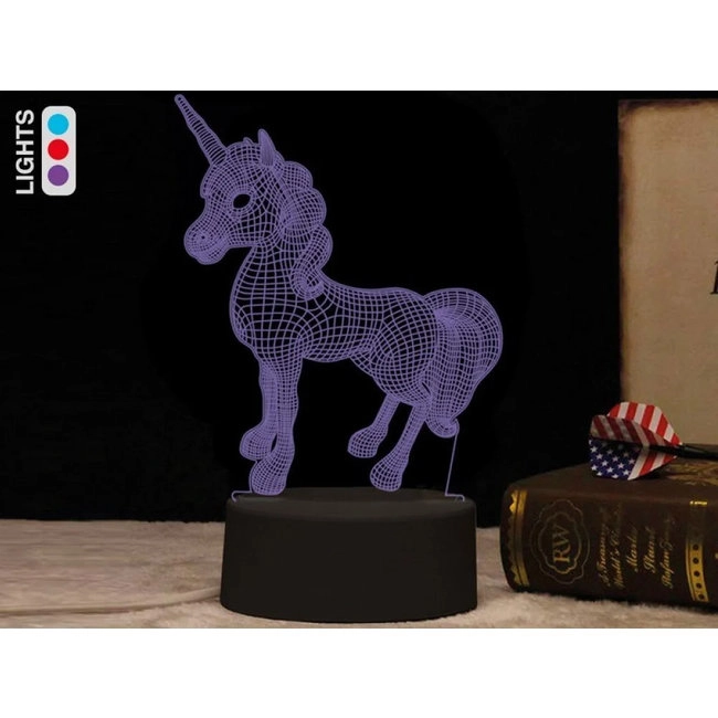 LAMPA LED 3D TOTAL UNICORN XL2336