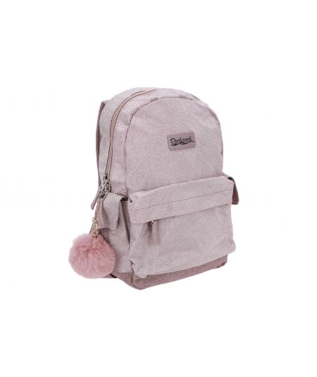 ŠKOLSKA TORBA MANAL FASHION ROSEGOLD DRESS 23R130F-09