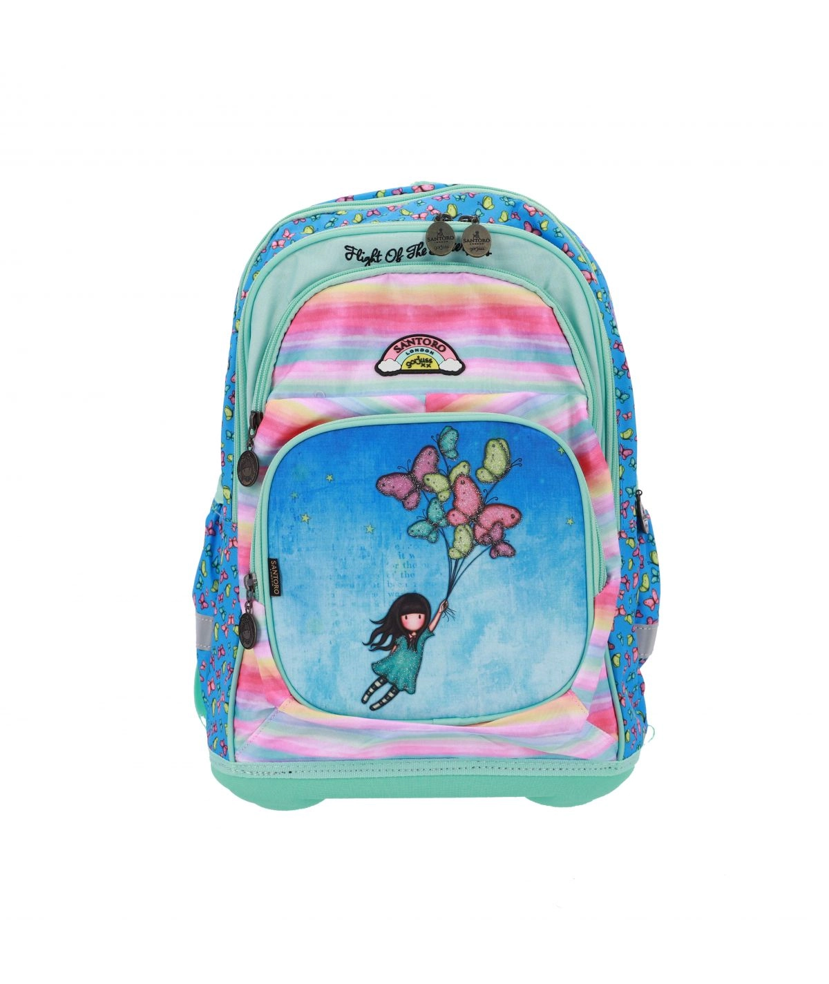 ŠKOLSKA TORBA ANATOMSKA MANAL GORJUSS FLIGHT OF THE BUTTERFLIES 23L 23GJS906-FBU