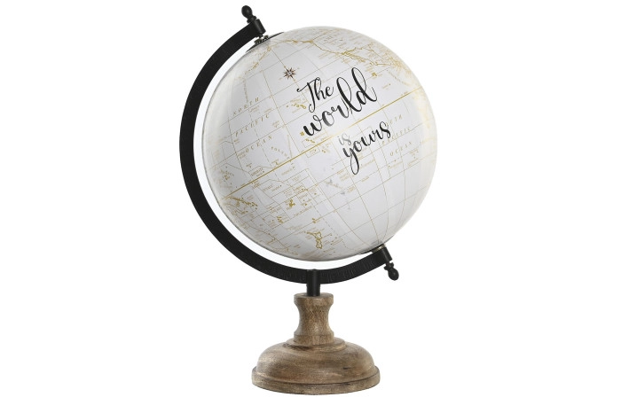 GLOBUS ITEM PVC MANGO 20X20X33 LETTERS WHITE DH- 205564