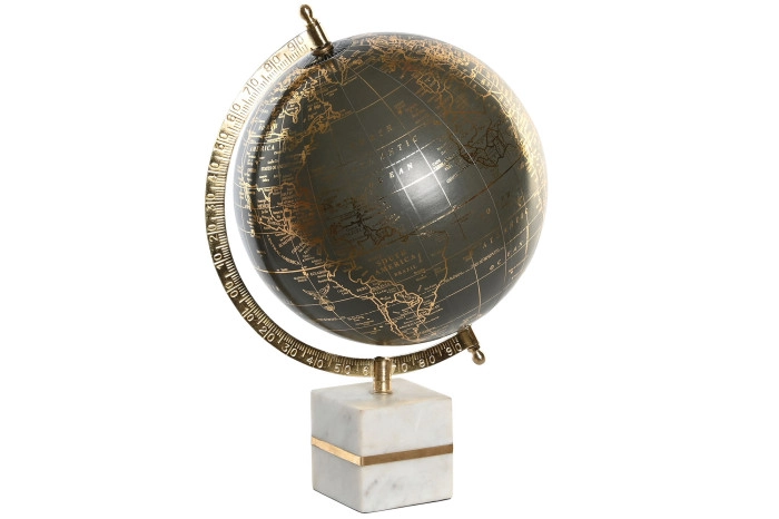 GLOBUS ITEM PVC MARBLE 22X20X33 BLACK DH- 205559